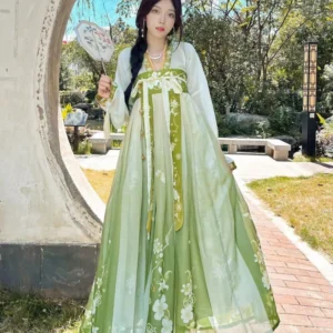 elegant chinese hanfu dress set for women tang dynasty fairy cosplay & dance robe