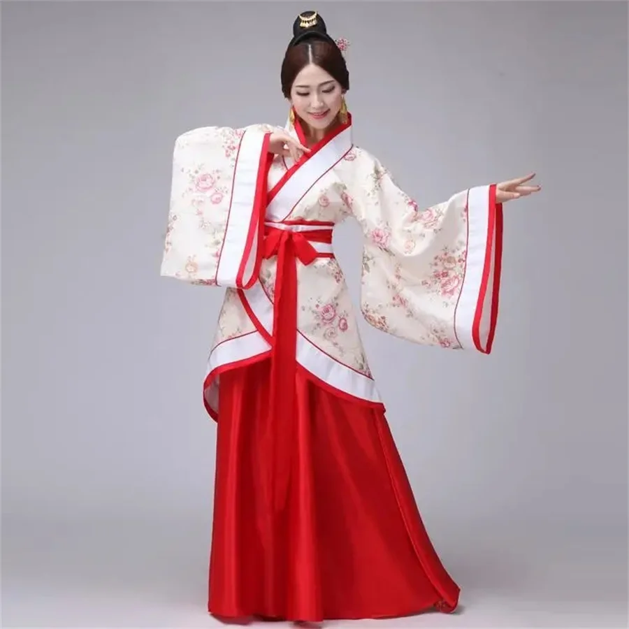 women hanfu traditional dress hanbok chinese tang dynasty performance cosplay costume clothing vestidos chinos