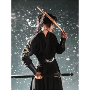 ancient knight hanfu robe for men & women chinese swordsman cosplay & dance costume