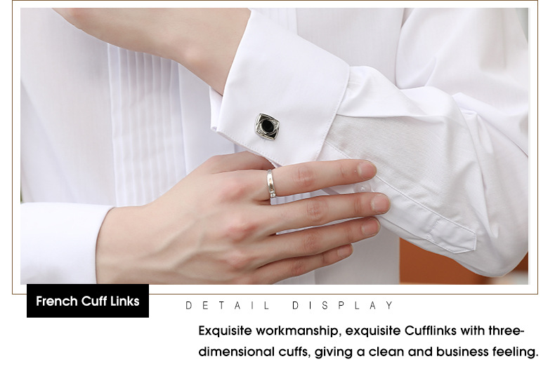 Wingtip Tuxedo Shirt Detail